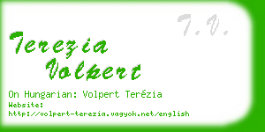 terezia volpert business card